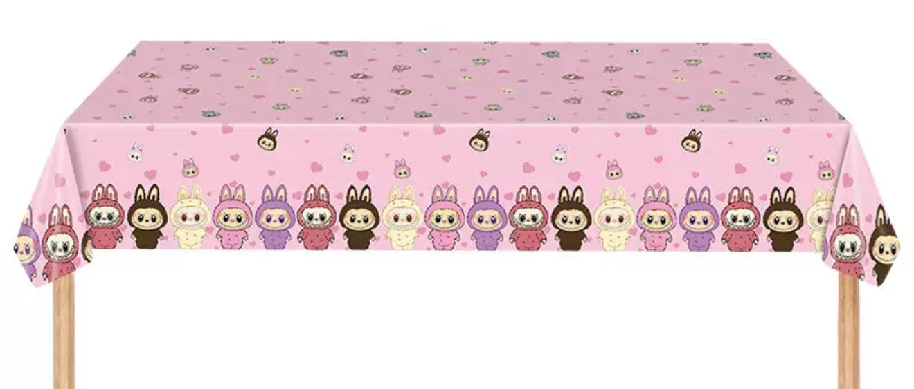 Labubu 01 birthday party decorations set