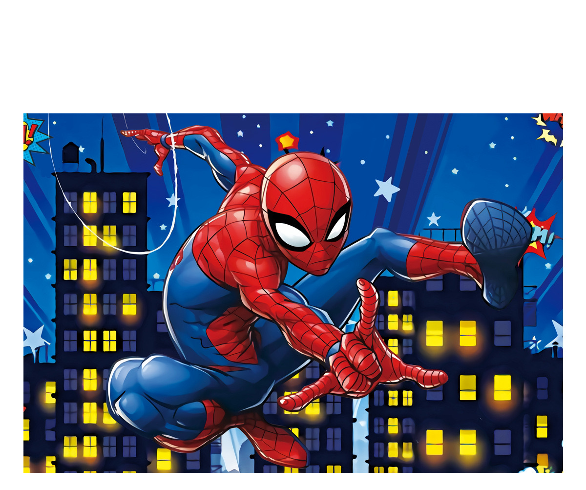 Spiderman blue party decorations set-table decor