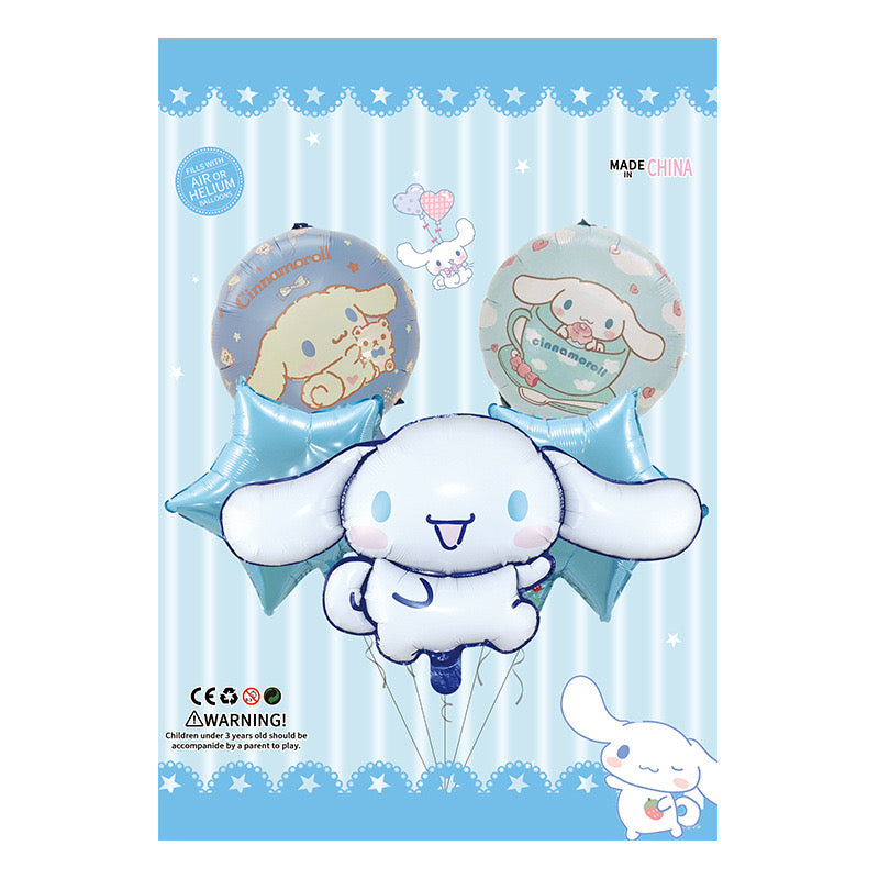 Cinnamoroll Foil balloons set.