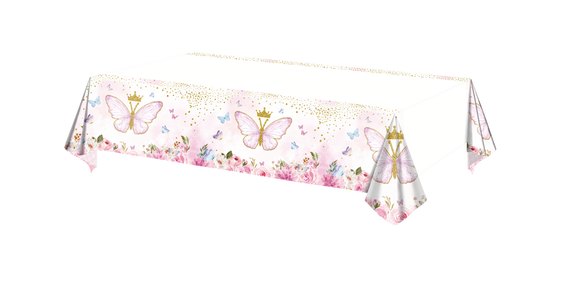 Butterflies Party Supplies | Complete Decoration Set for 10 or 20 Guests.