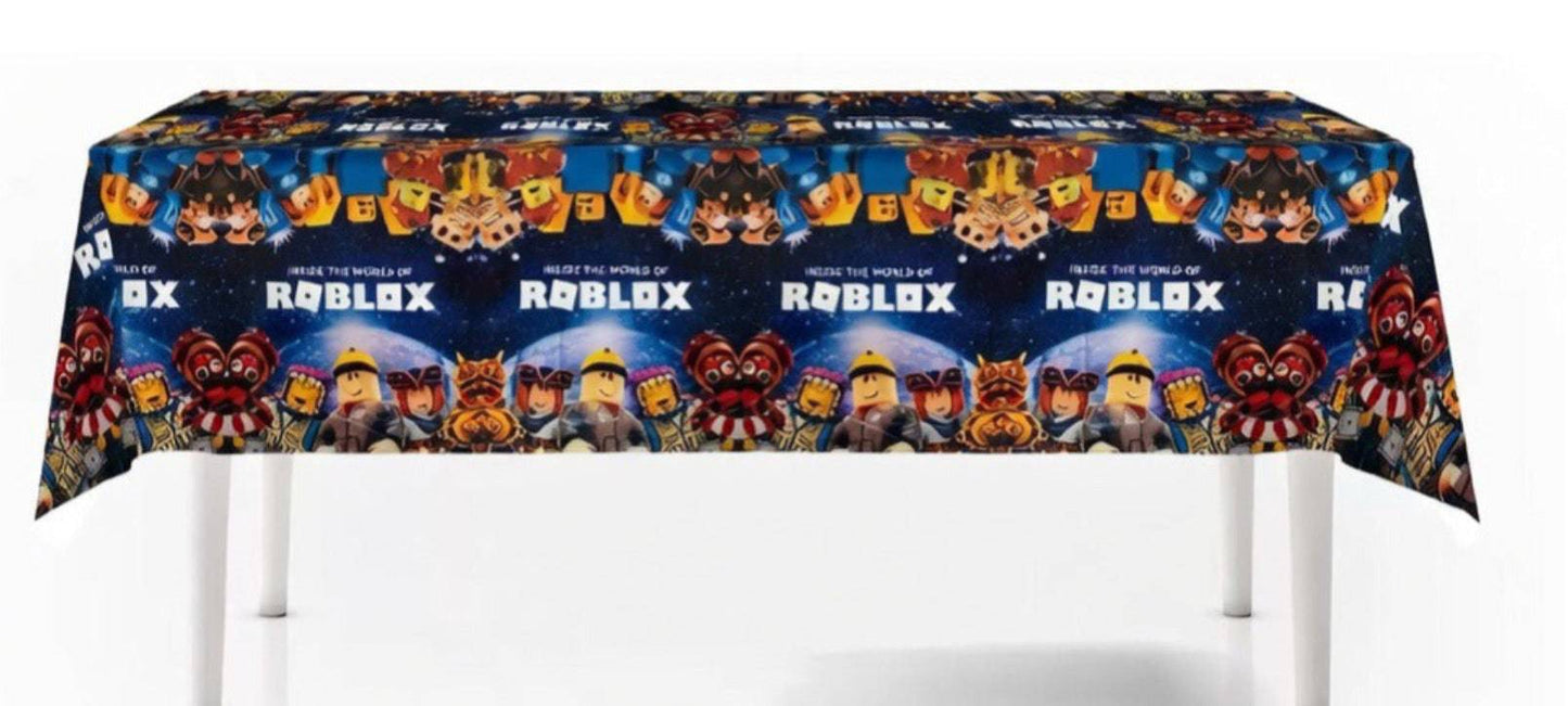 Roblox party tablecloth. Fast shipping within Europe.