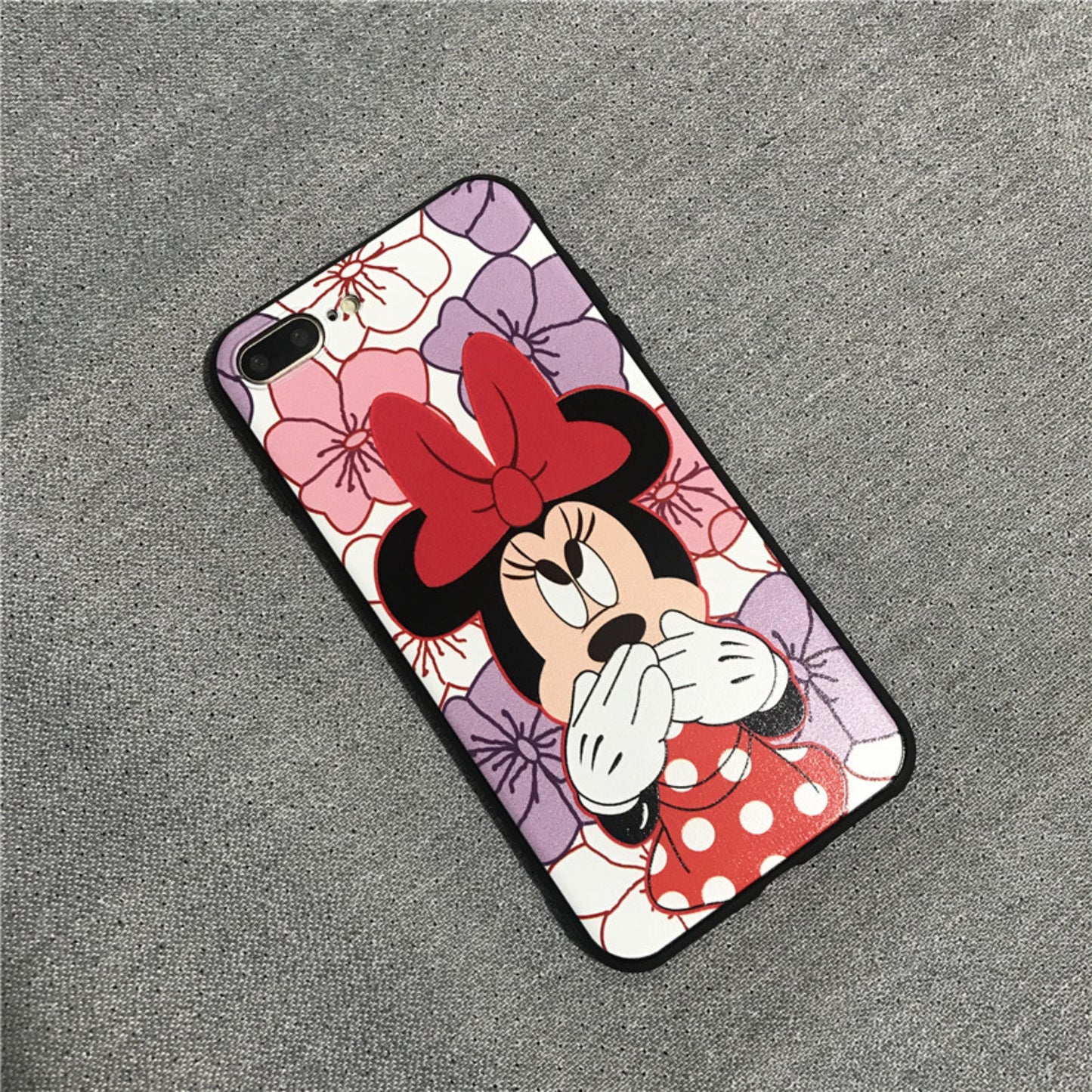 Coque de téléphone Minnie Souris avec grand nœud