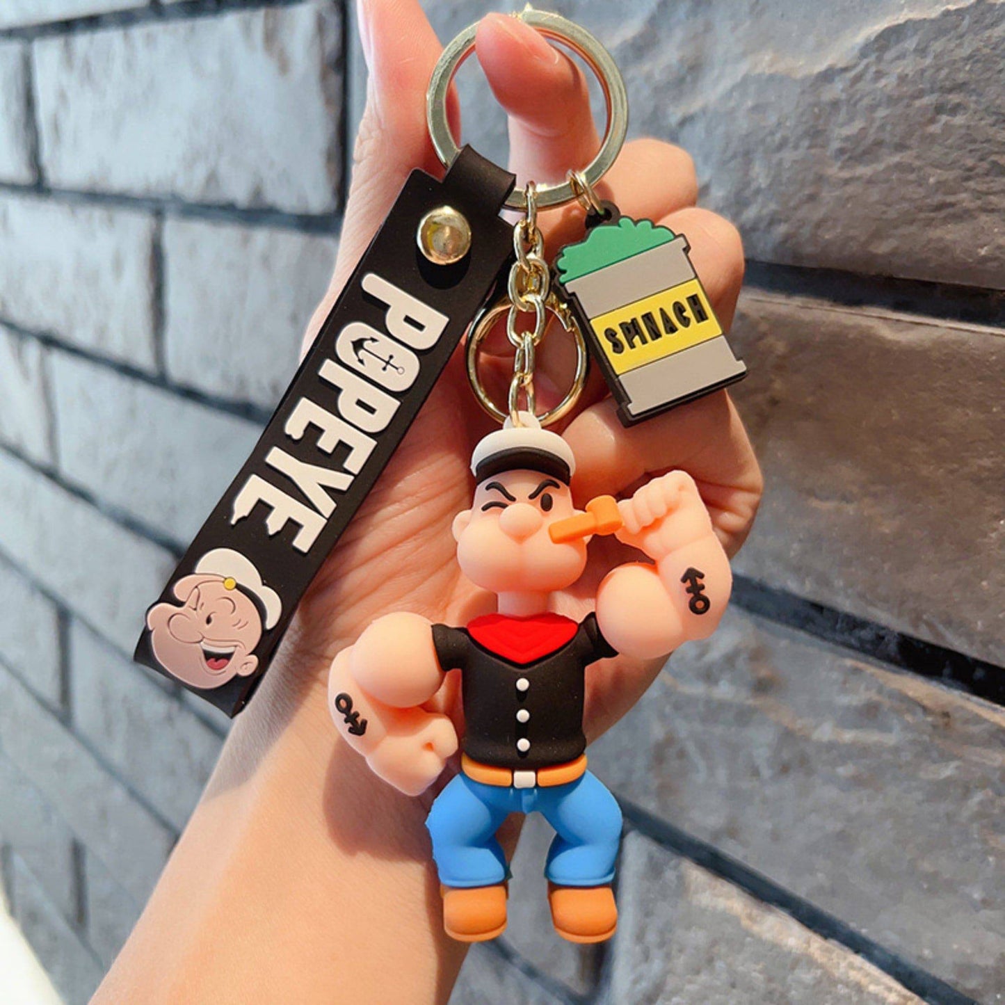 Popeye Keychain.