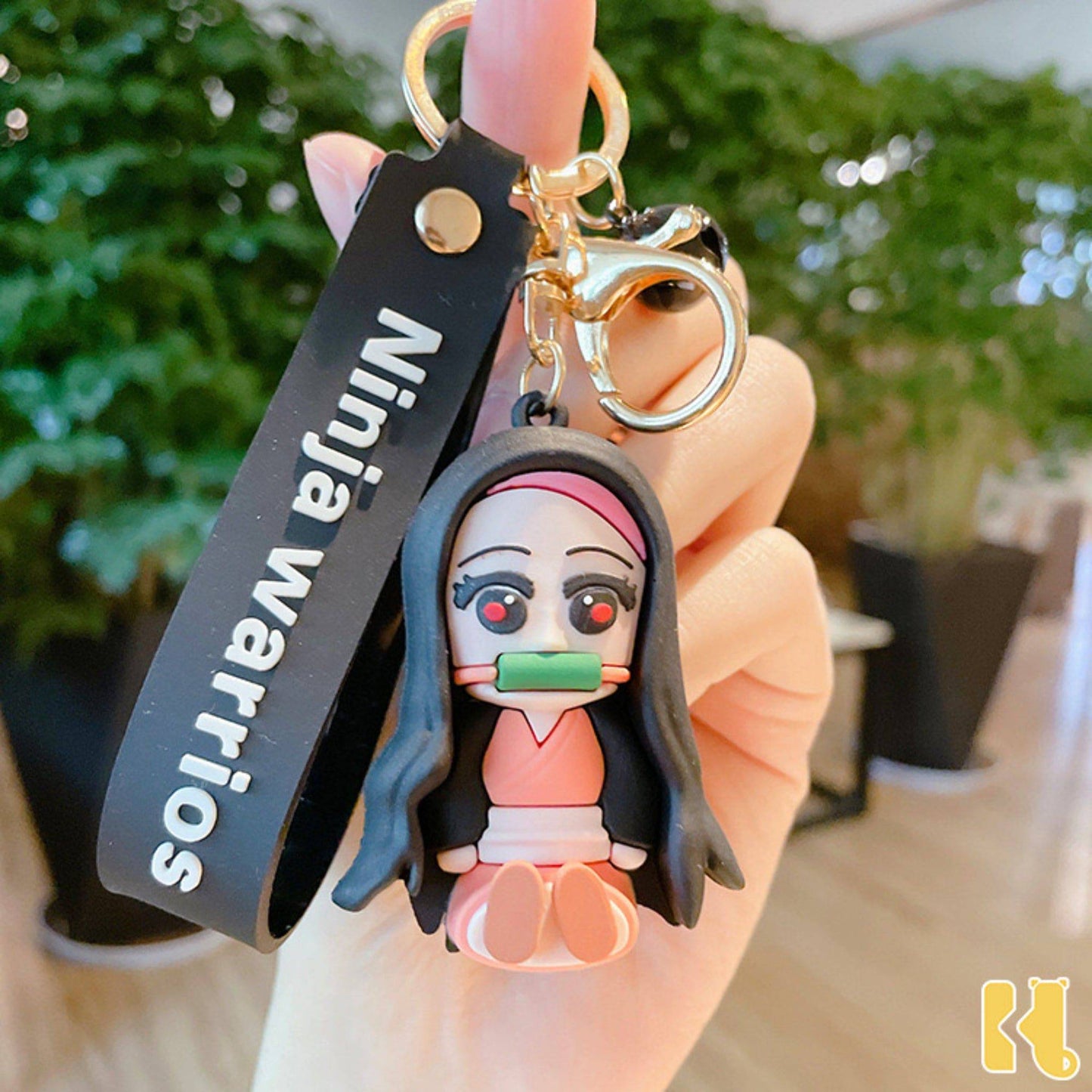 Nezuko Kamado Keychain.