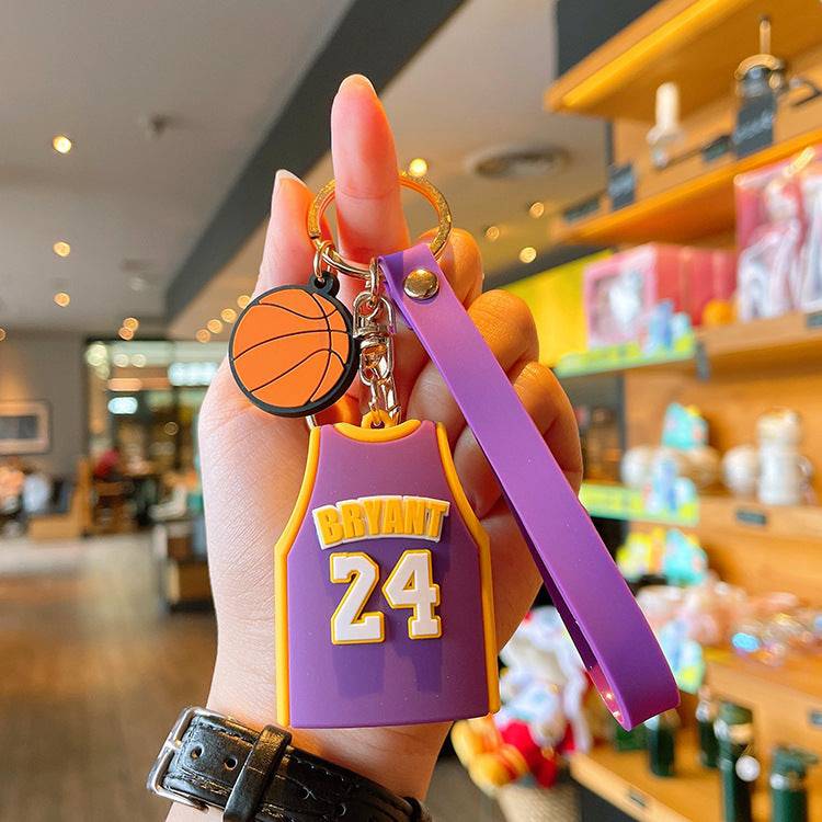 Lakers T-shirt Keychain.