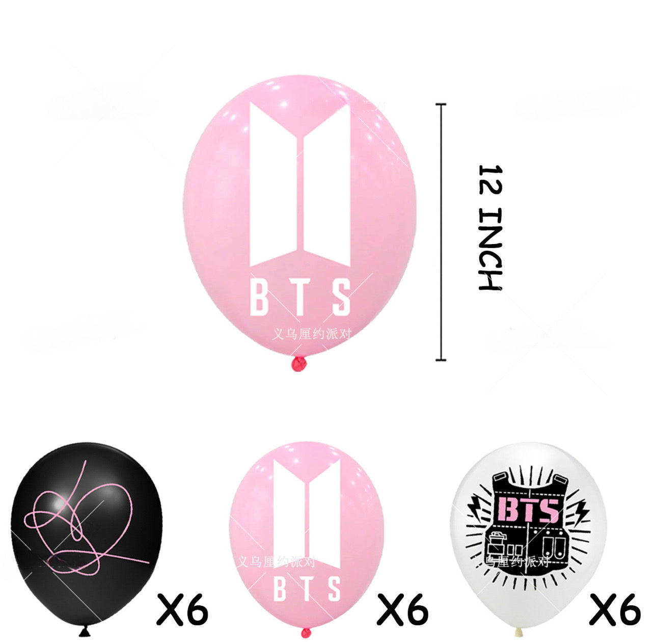 BTS Birthday party set