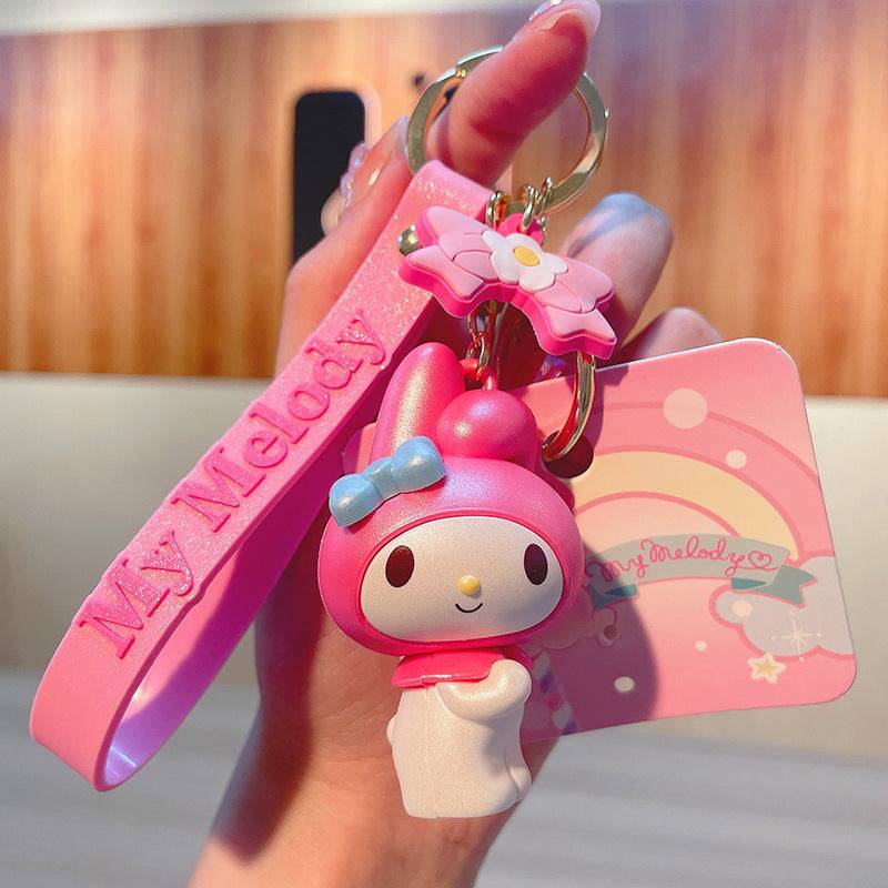 My melody sparkly collection Keychain.