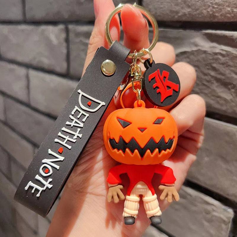 Death Note Pumpkin Keychain.