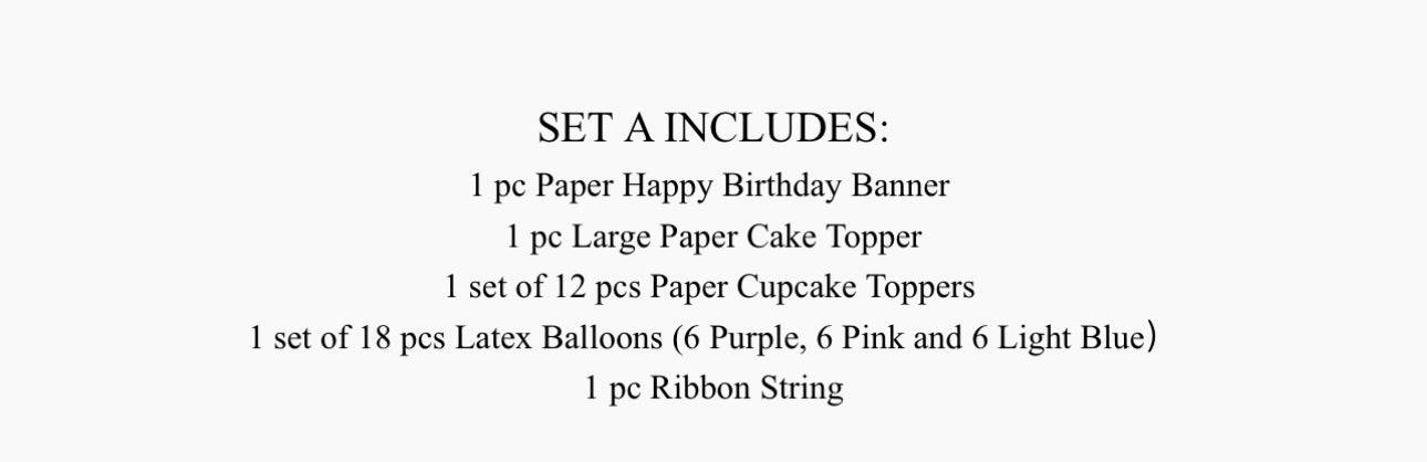 Stitch pink Birthday party set.