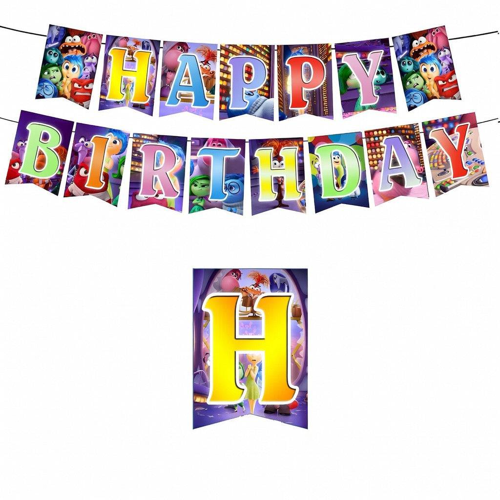 Inside Out Party Decorations – Complete Decoration Set.
