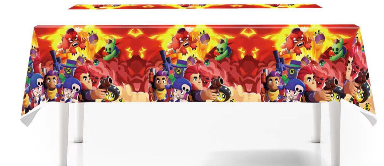 Brawl Stars Birthday Party Decorations (Style B) – Complete Decoration Set.