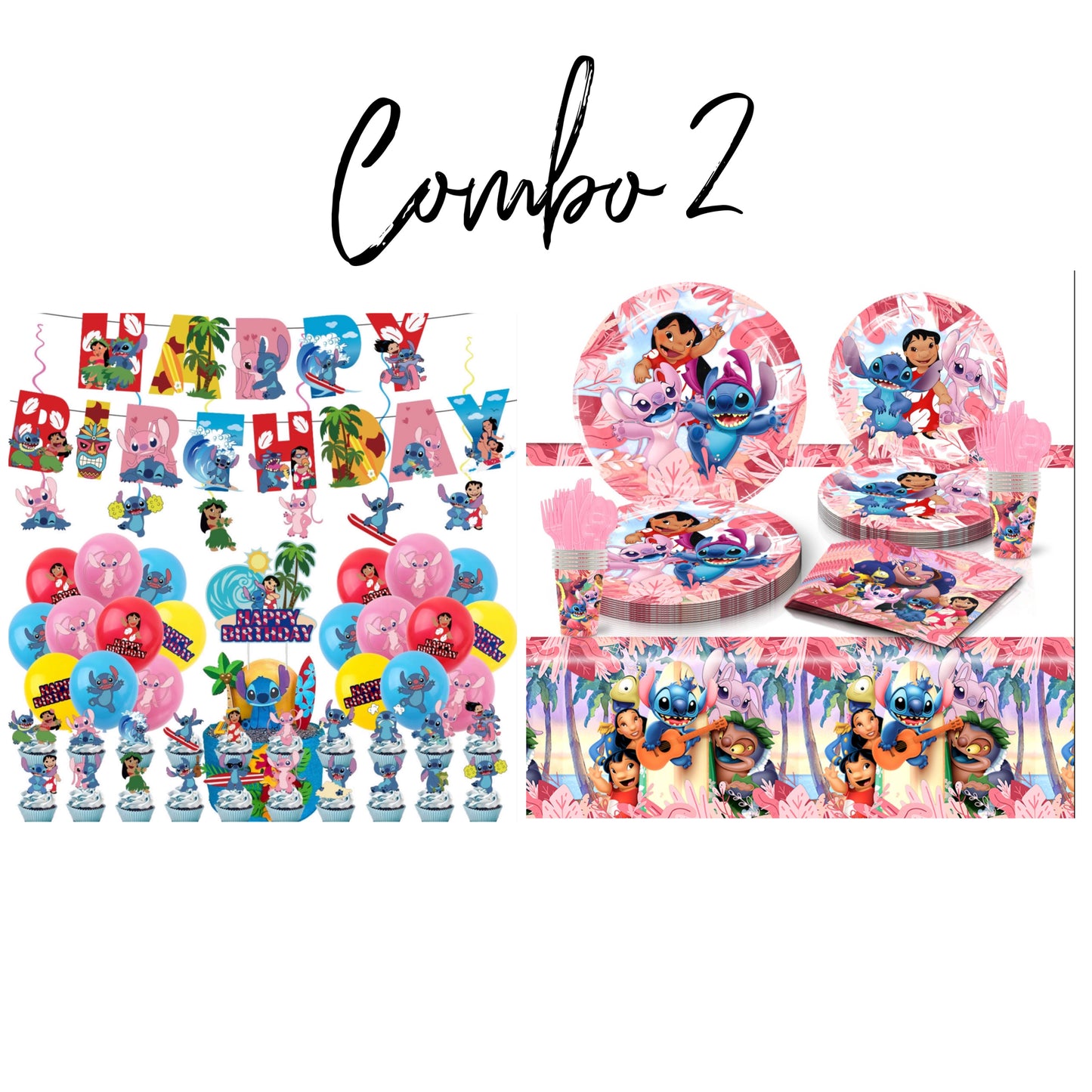 Stitch party decorations set-table decor