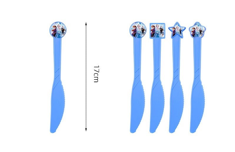 Frozen party supplies, complete decoration set for kids birthdays.