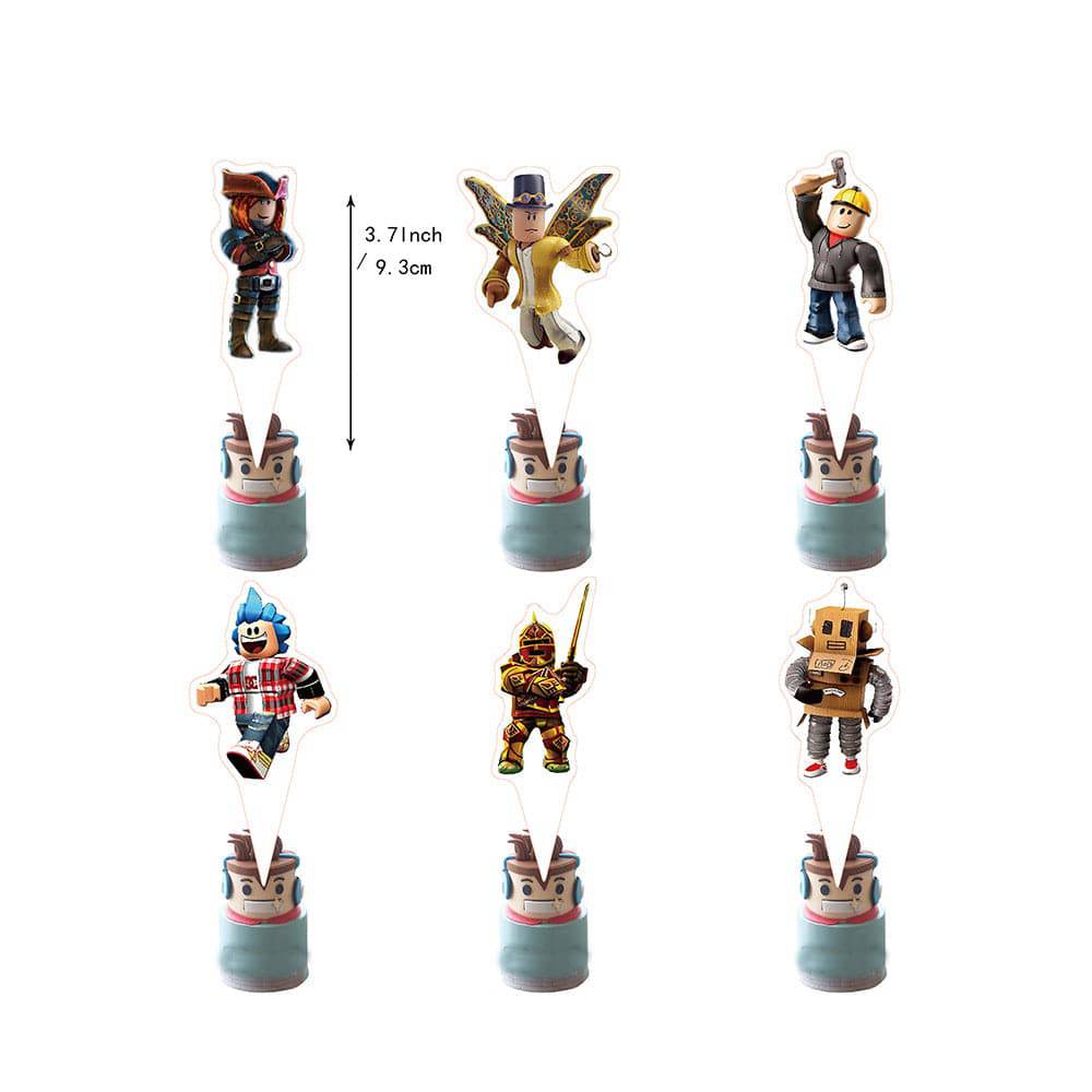 Roblox party supplies. Full decorations set. Fast shipping within Europe. 