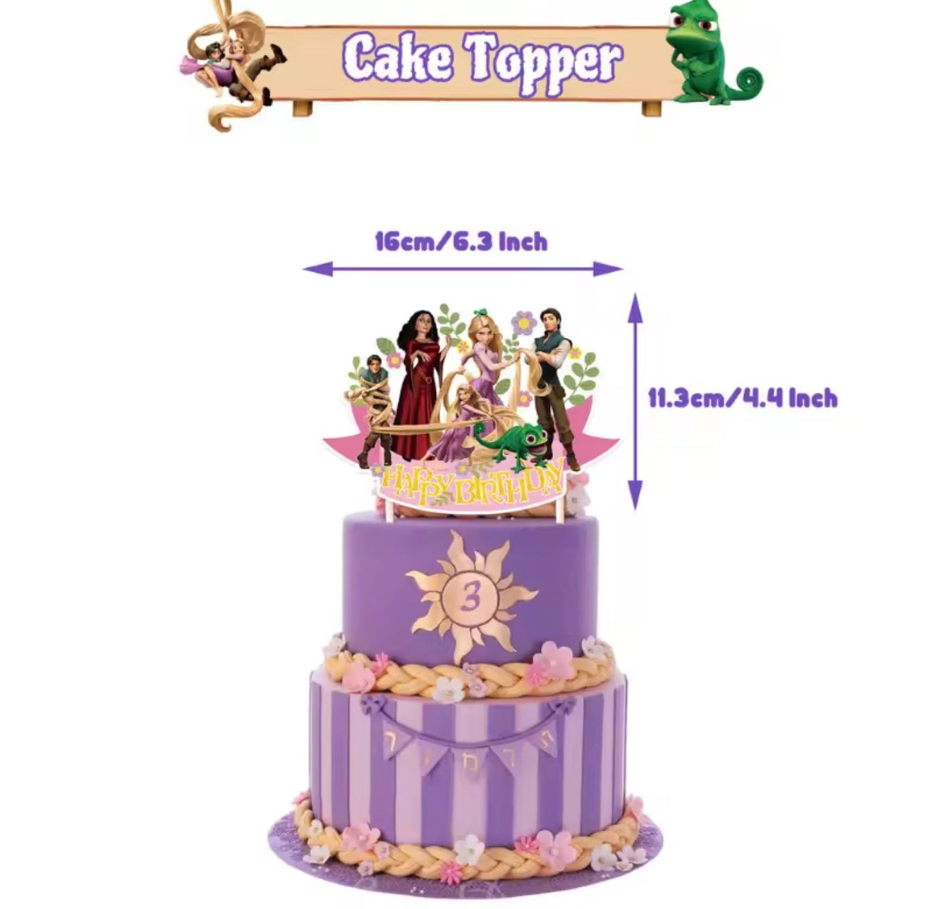 Rapunzel Party Decorations – Complete Decoration Set