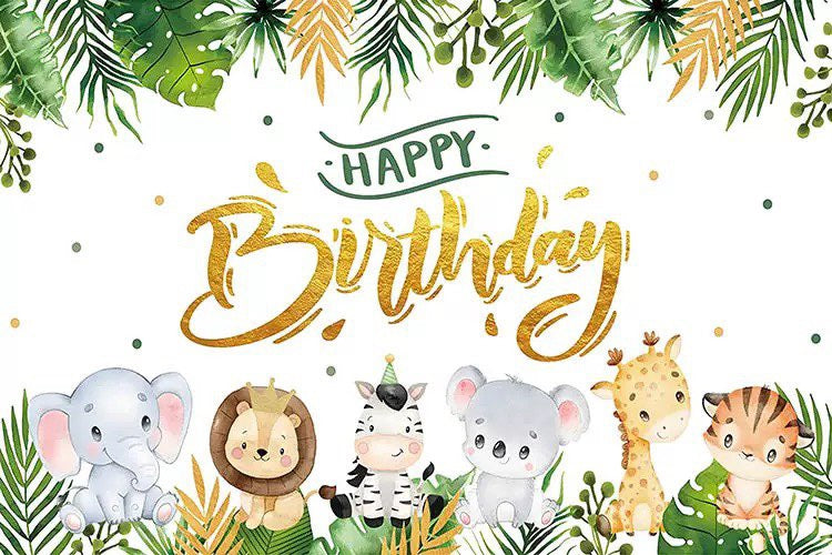 Φόντο Safari Animals