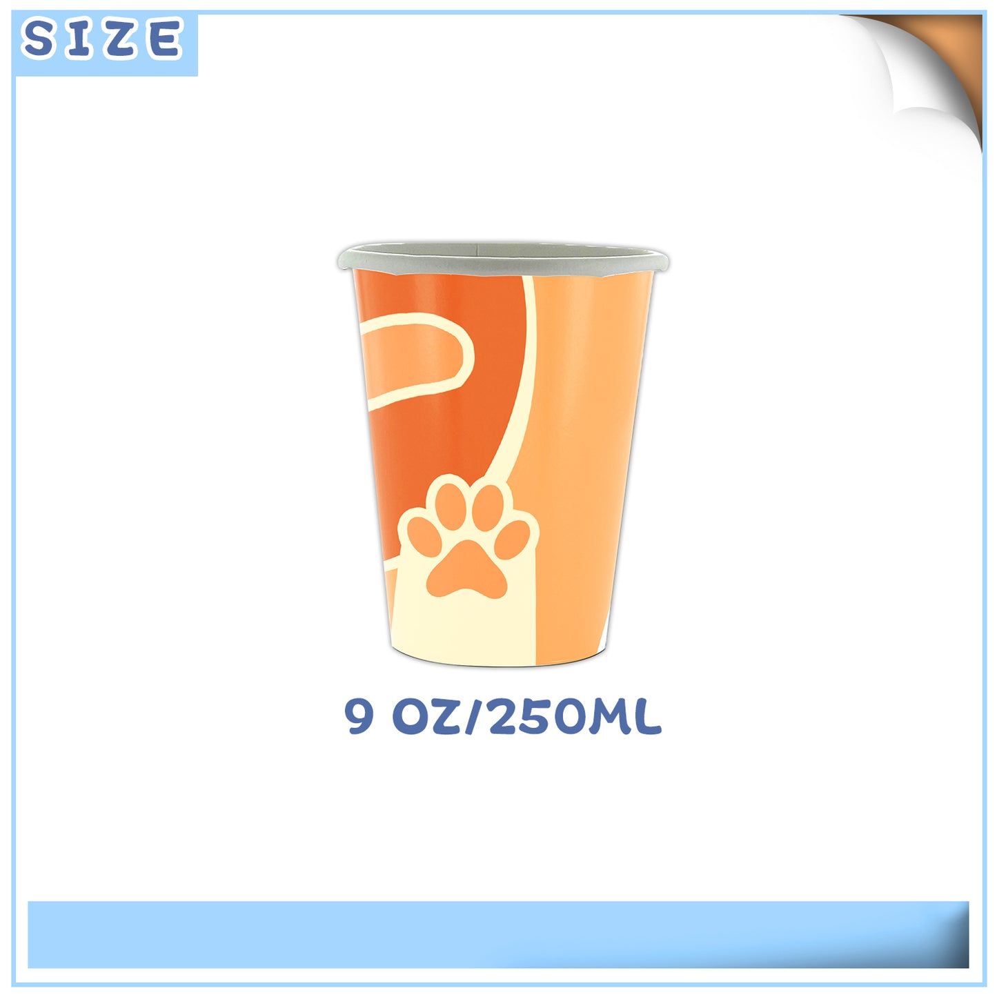 Bluey birthday party decorations and tableware set for kids parties.