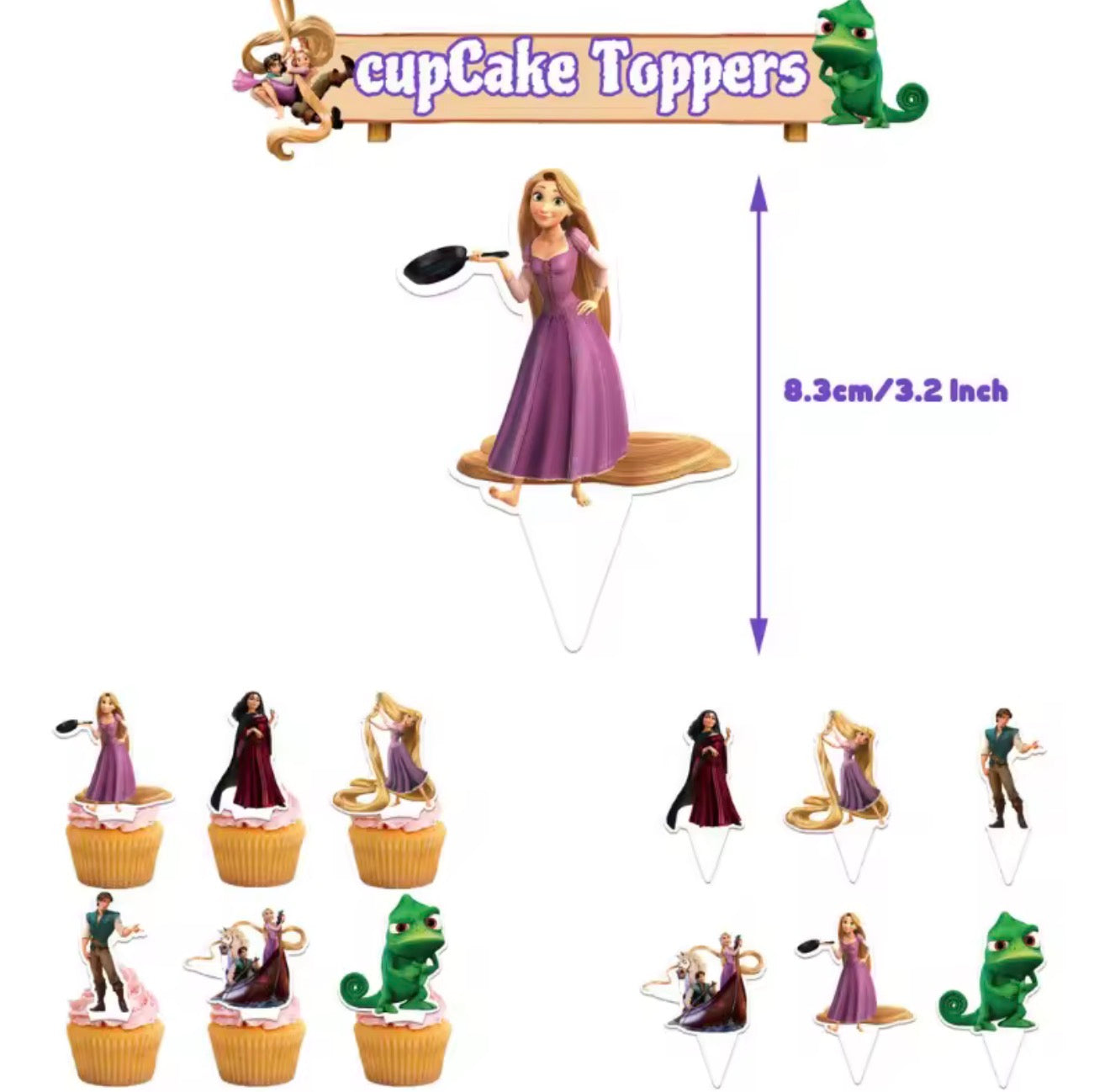 Rapunzel Party Decorations – Complete Decoration Set