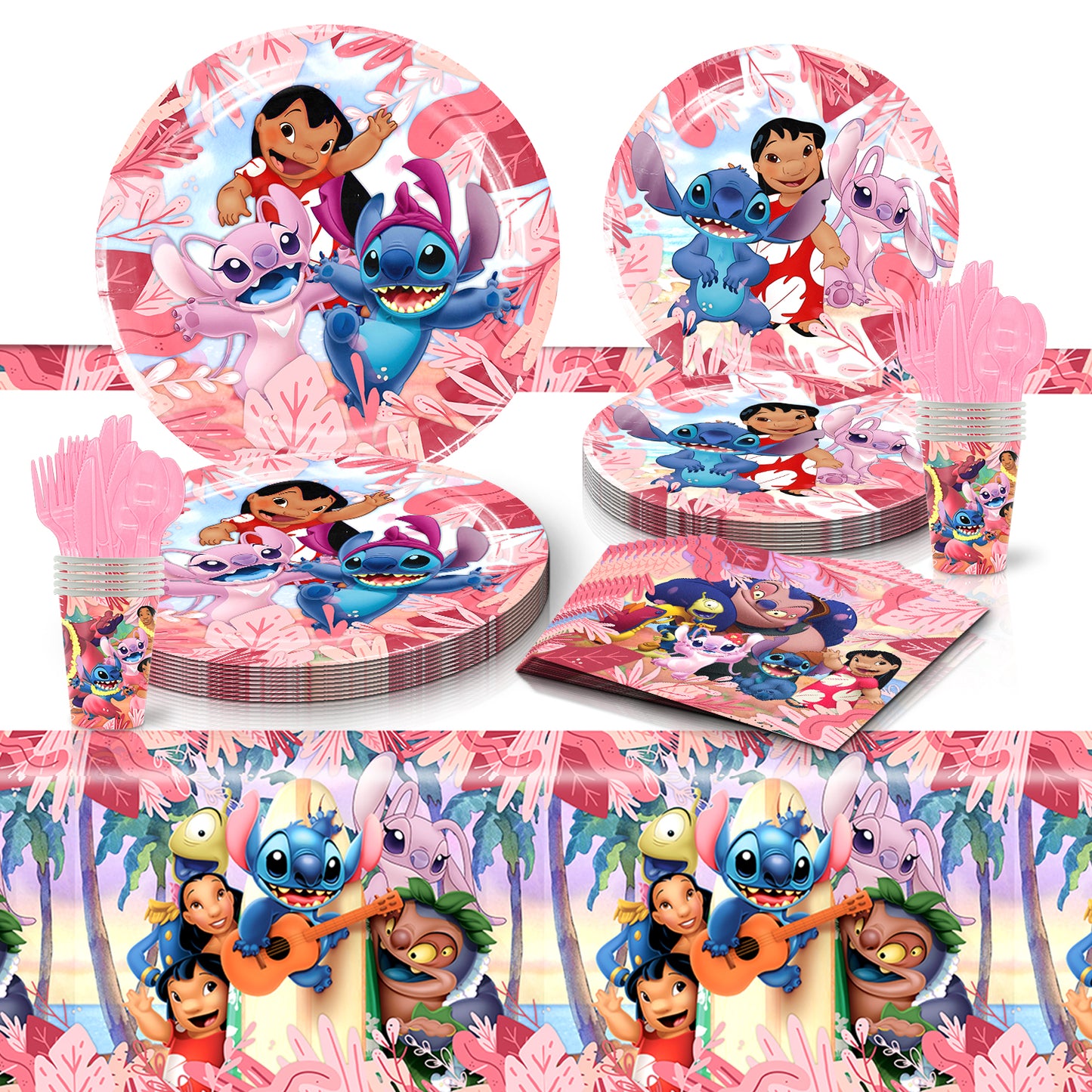 Stitch party decorations set-table decor