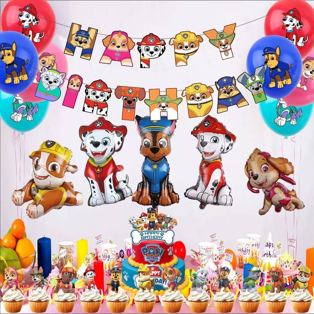 Σετ πάρτυ γενεθλίων Paw Patrol All Pups