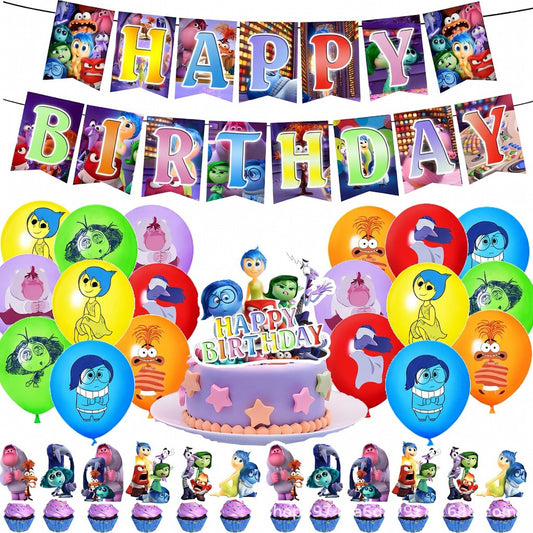 Inside Out Party Decorations – Complete Decoration Set