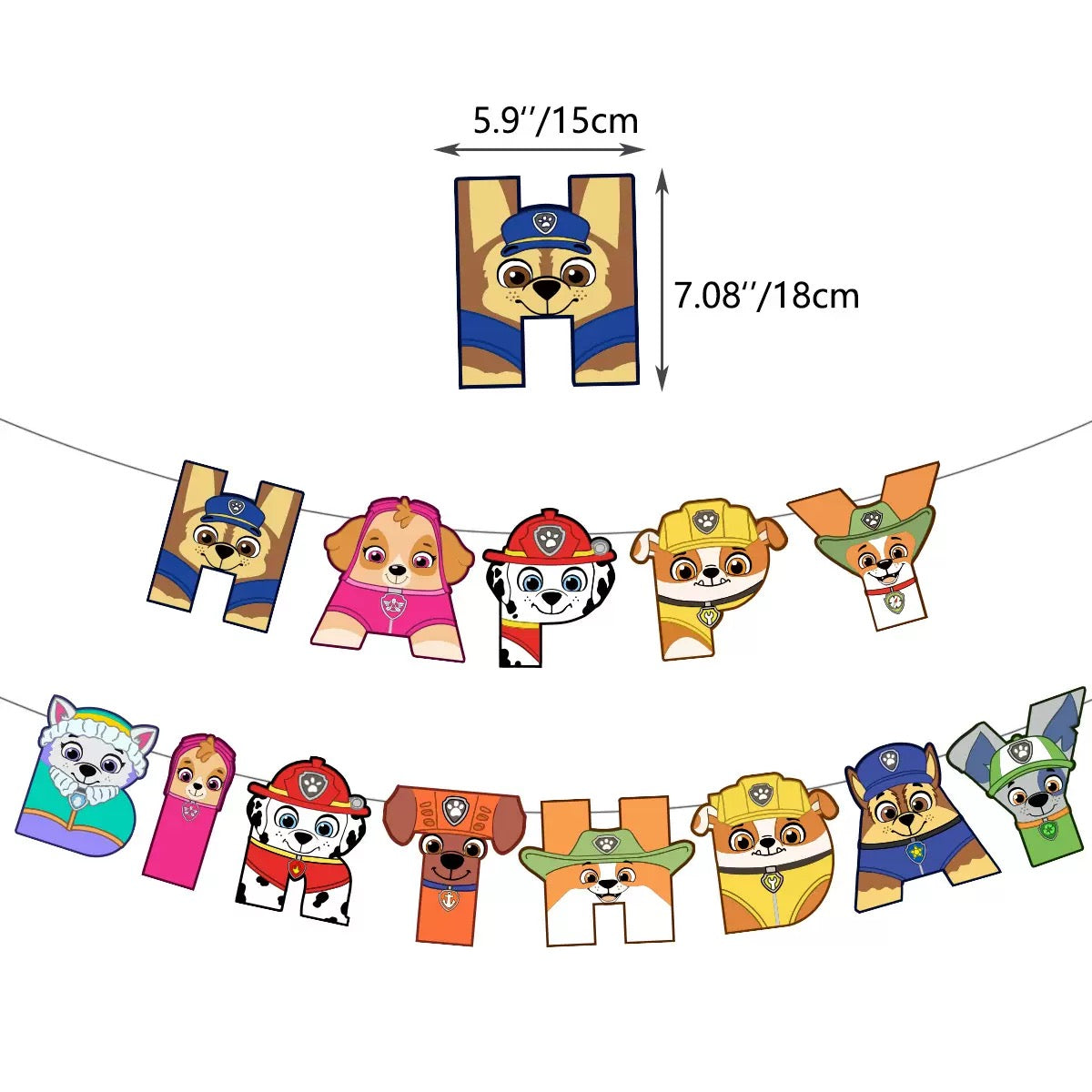 Σετ πάρτυ γενεθλίων Paw Patrol All Pups