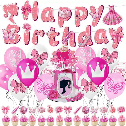 Barbie princess Birthday Party Decorations