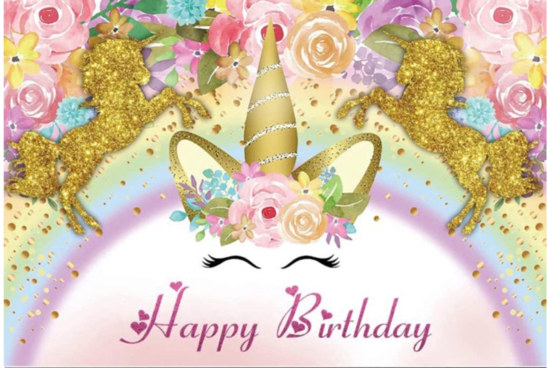 Unicorn Party Decorations – Complete Decoration Set.