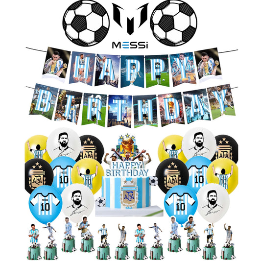 Messi Birthday Party Decorations – Complete Decoration Set