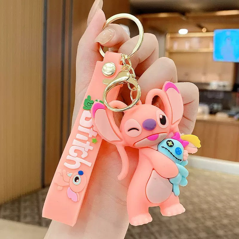 Брелок «Розовый ангел» от Stitch