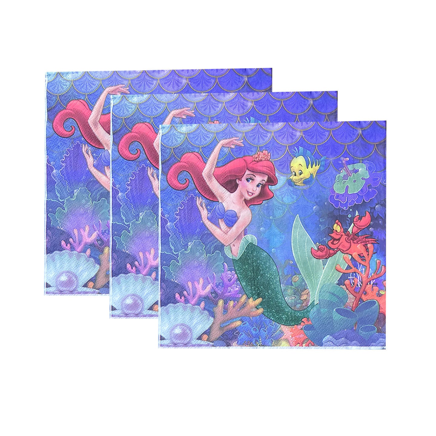 Ariel party napkins