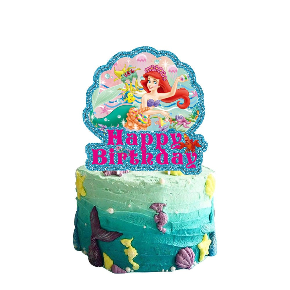 Ariel cake topper