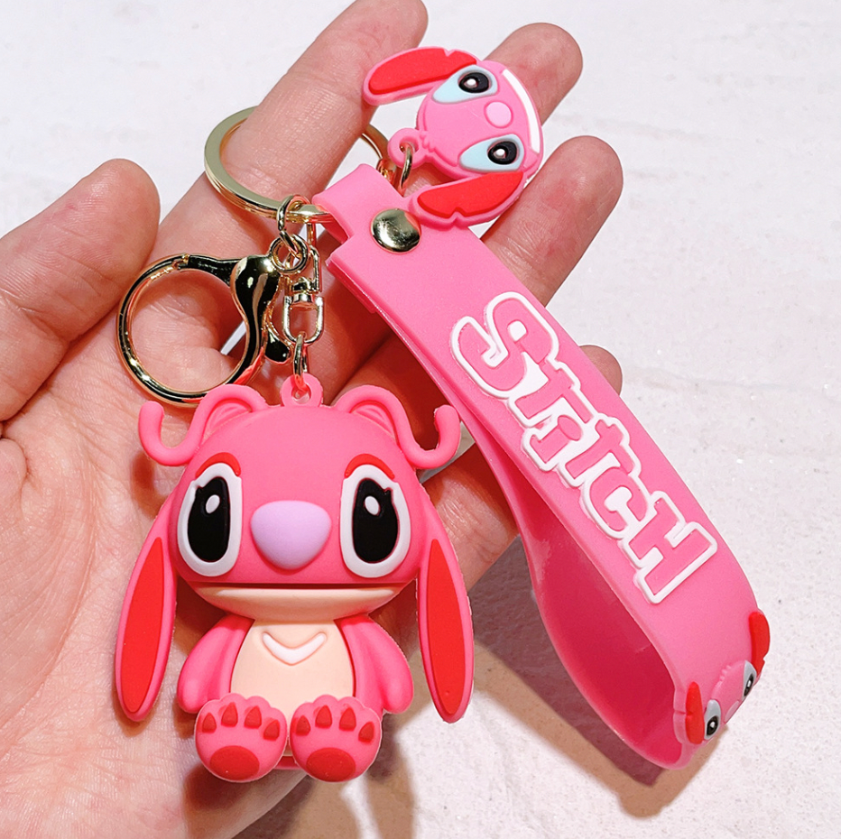 Angel from Stitch Keychain