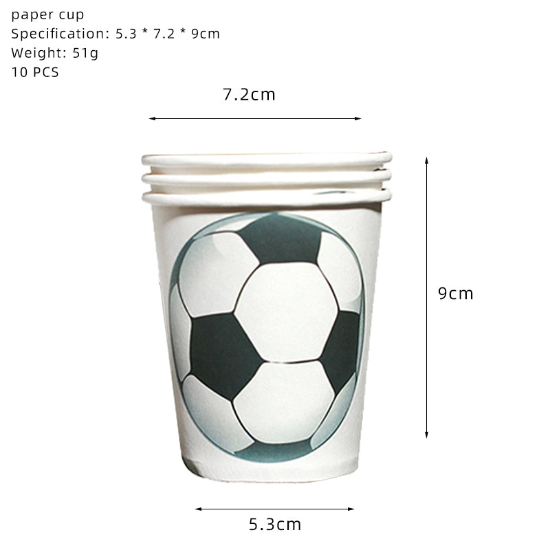 Football Birthday Party Set – Complete Table Decor Kit.
