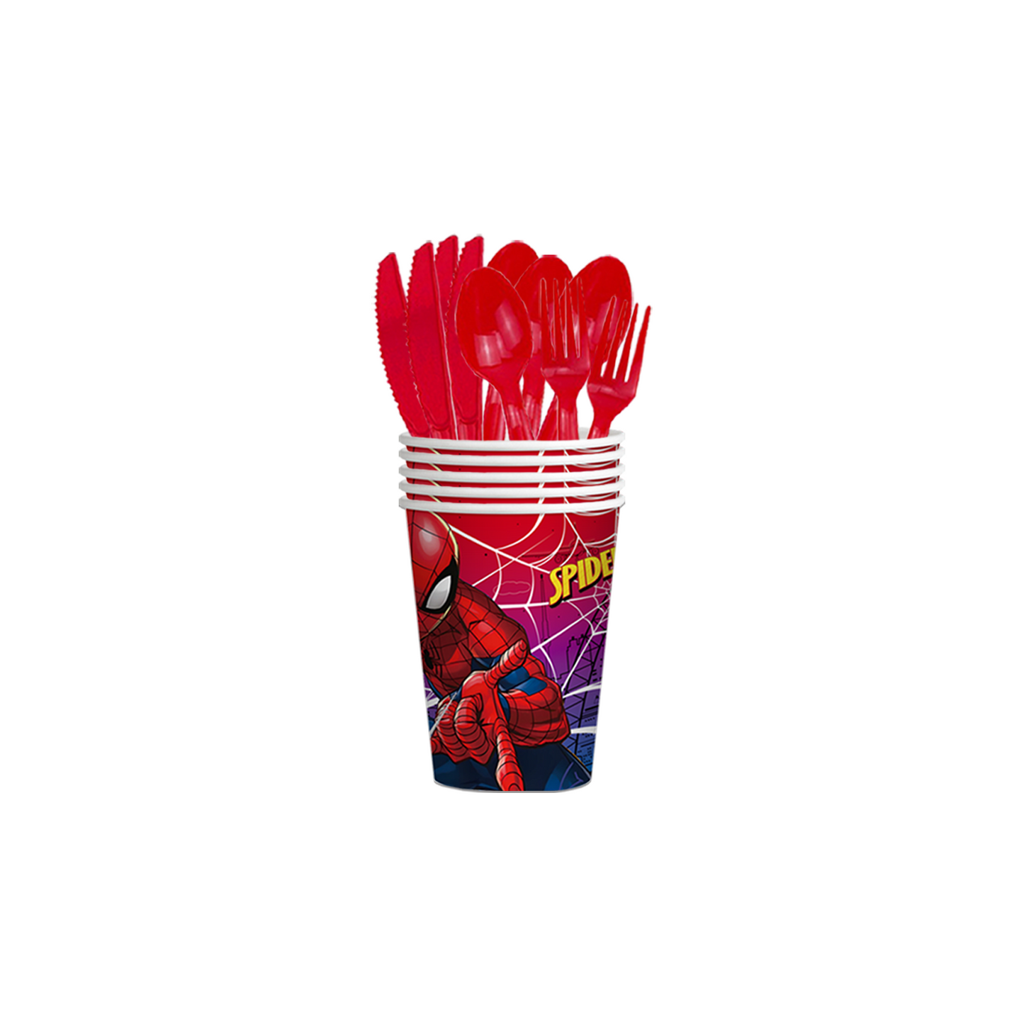 Spiderman party decorations set-table decor.
