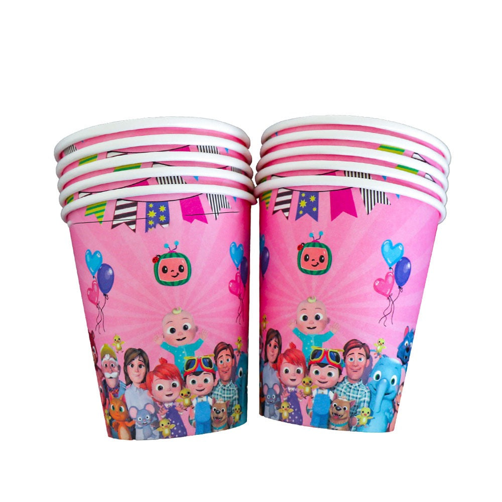 Cocomelon Party Supplies | Complete Decoration Set for 10 or 20 Guests.