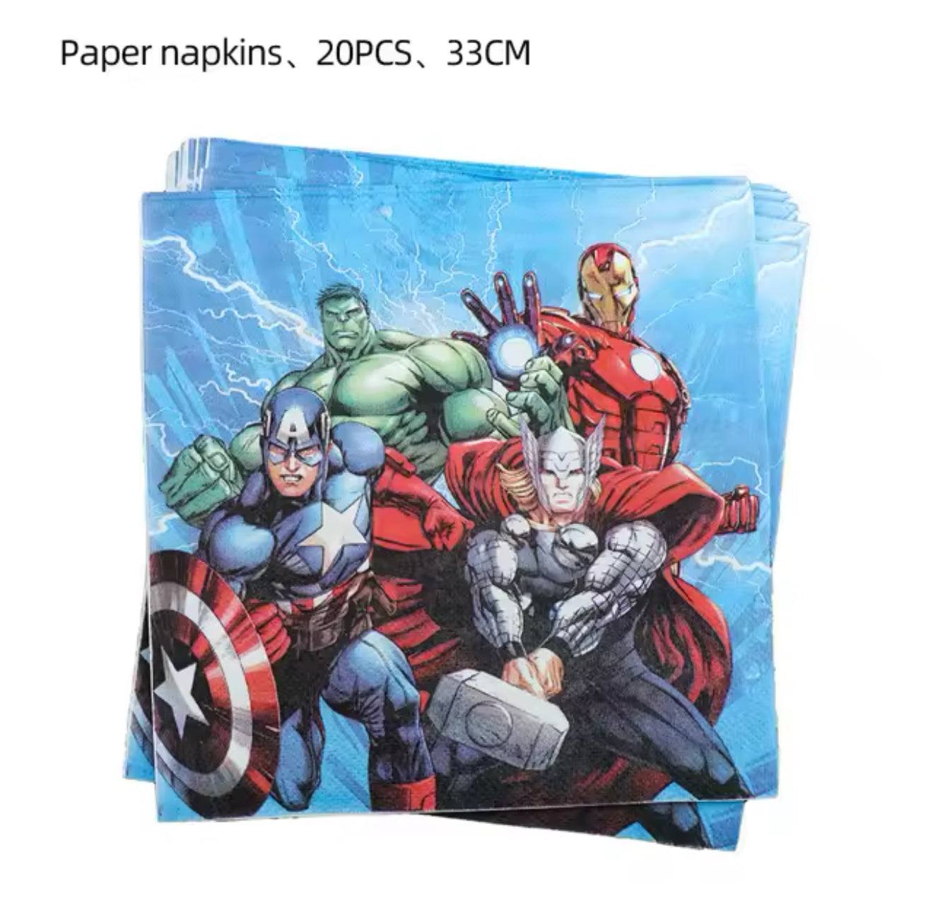 Avengers party decorations set-table decor.