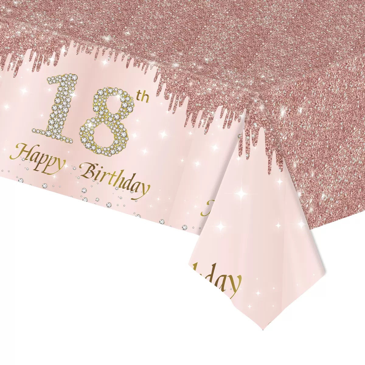 18th Birthday Celebration Party Set – Complete Table Decor Kit.