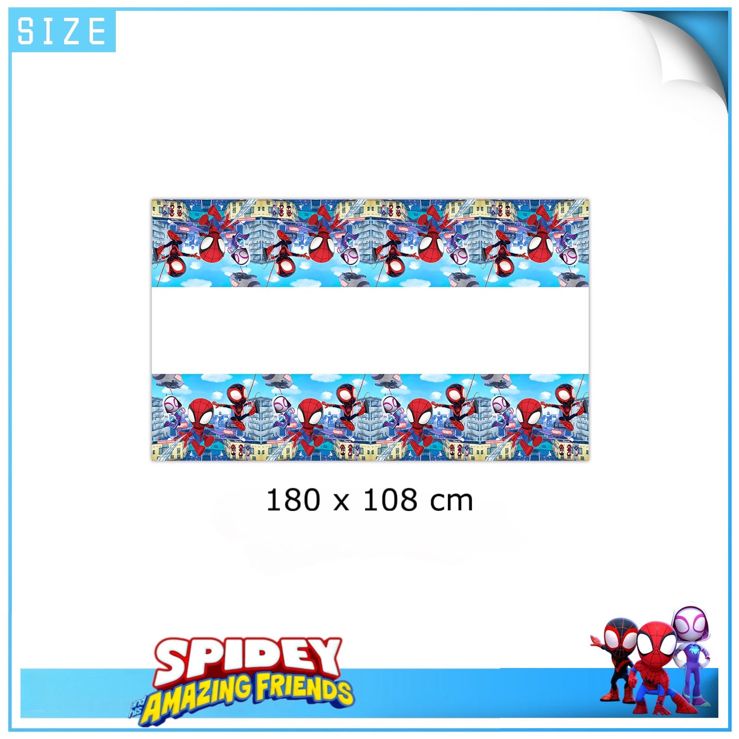 Spidey party decorations set-table decor.