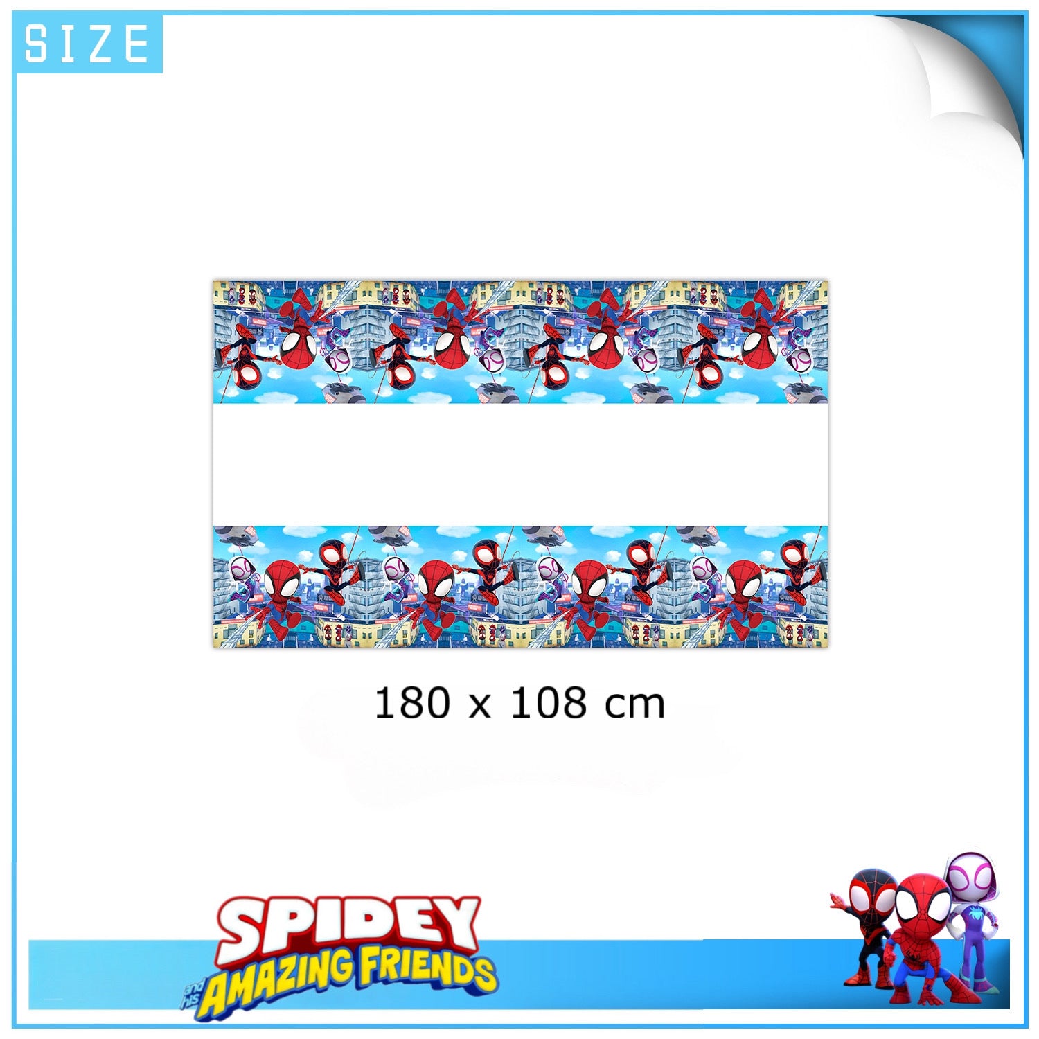 Spidey party decorations set-table decor.