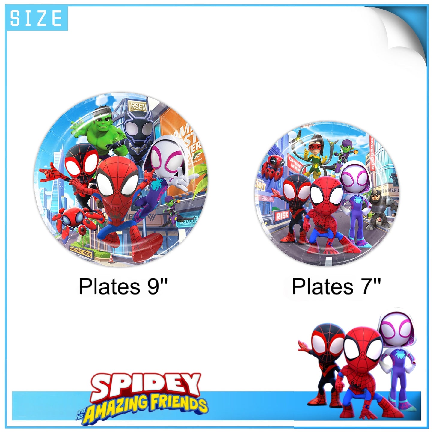 Spidey party decorations set-table decor.