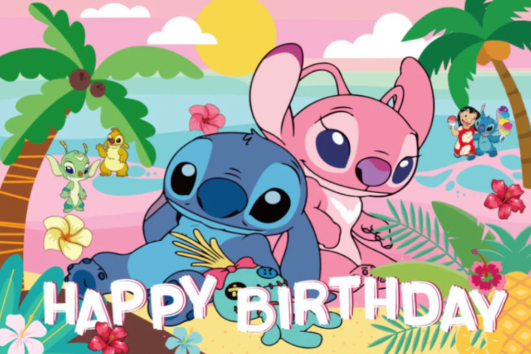 Stitch Party Supplies | Complete Decoration Set for 10 or 20 Guests.