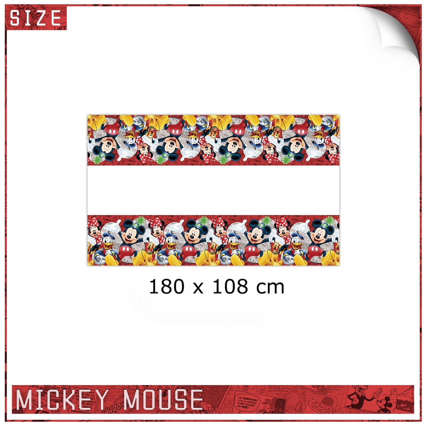 Mickey Mouse party decorations set-table decor.