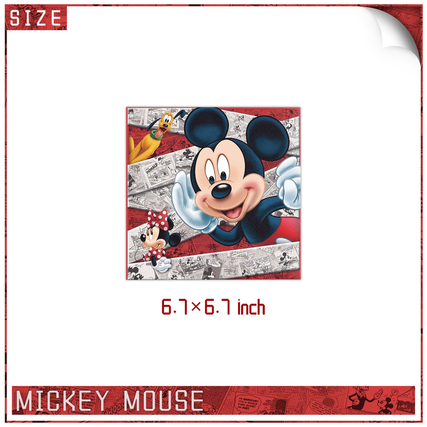 Mickey Mouse party decorations set-table decor.