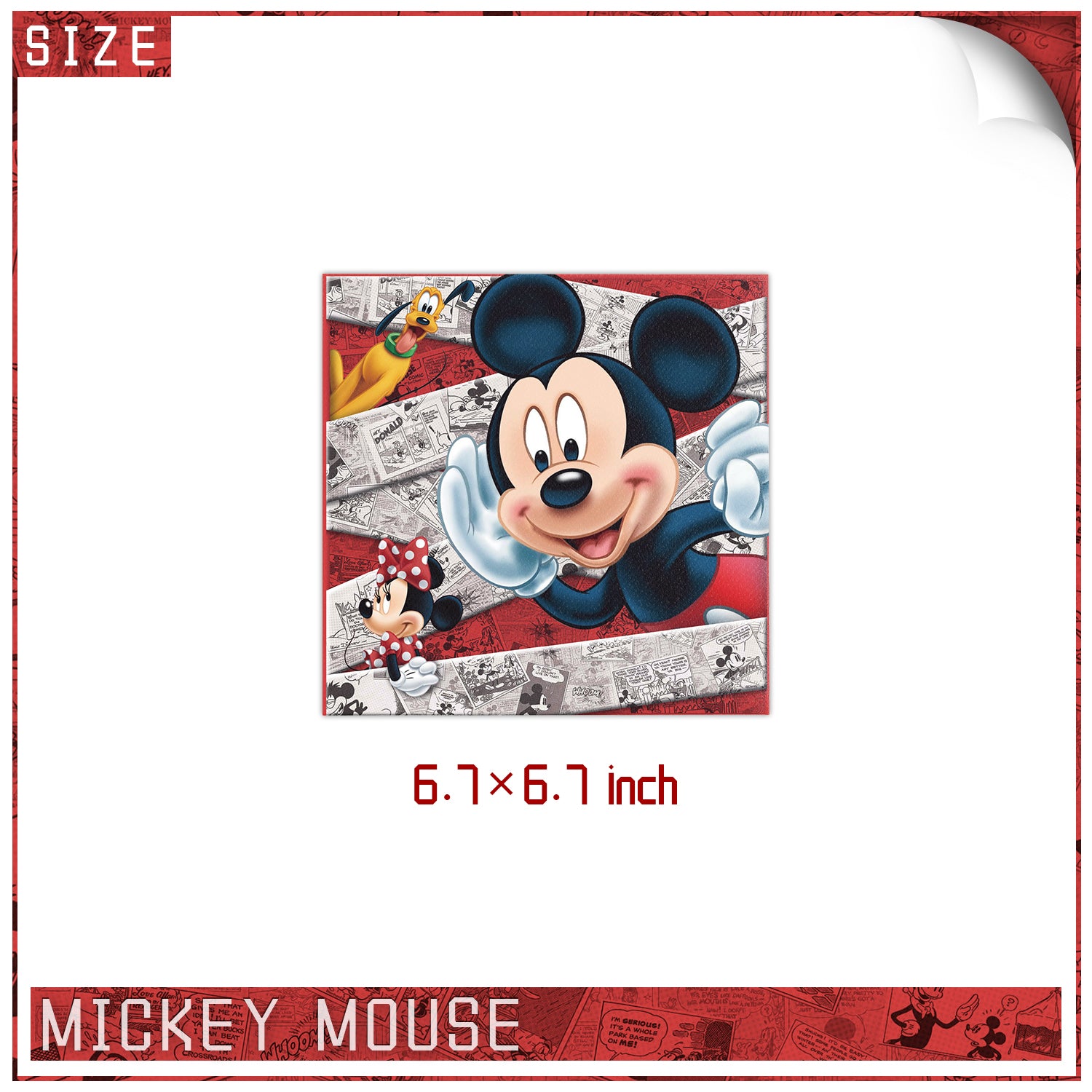Mickey Mouse party decorations set-table decor.
