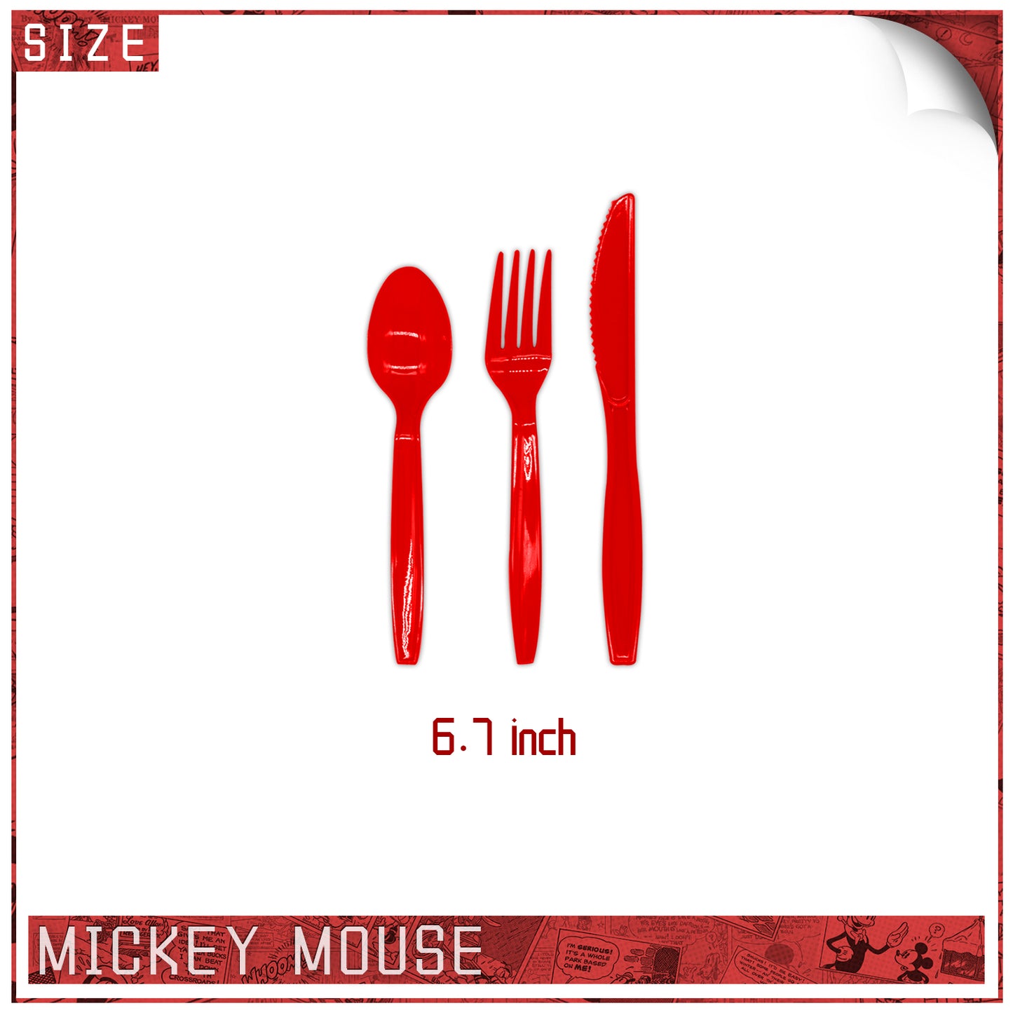 Mickey Mouse party decorations set-table decor.