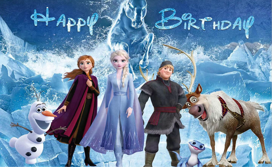Frozen 02 backdrop.