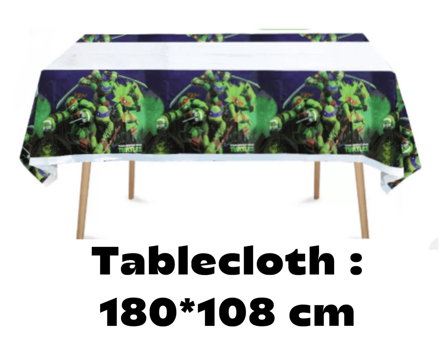 Ninja Turtles Birthday Party Decorations – Complete Decoration Set.