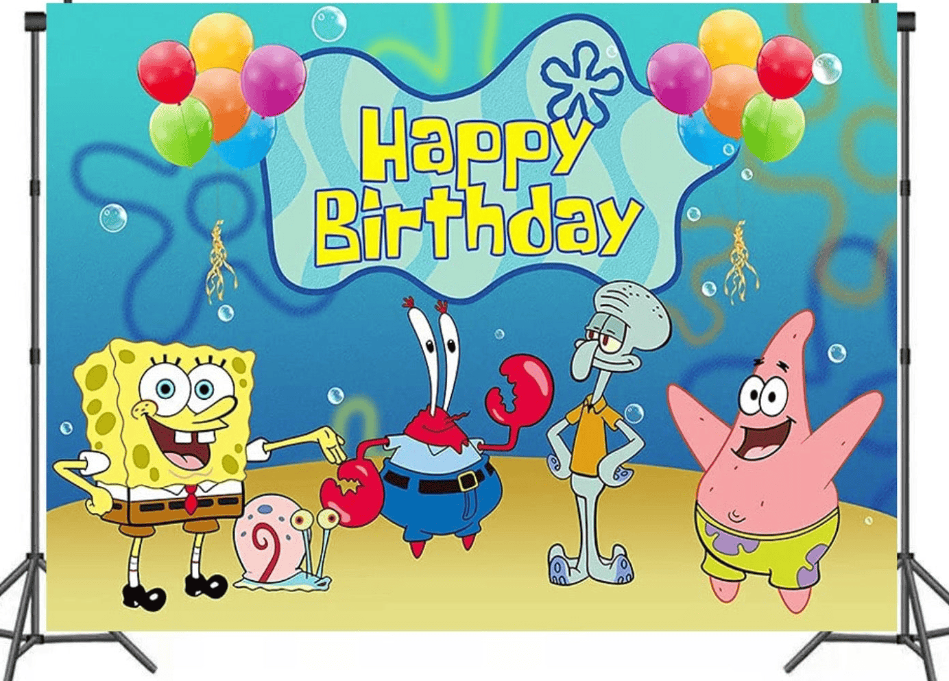 Spongebob Birthday Party Decorations – Complete Decoration Set.