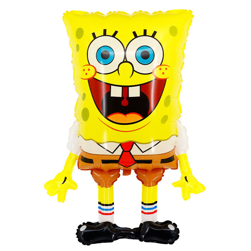 Spongebob foil balloons.
